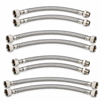 Racorduri flexibile inox pentru apa